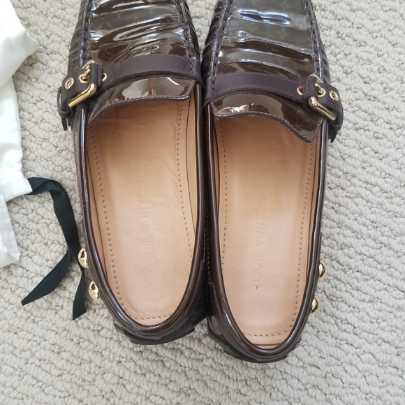 Louis Vuitton patent loafers size 38.5 - Picture 3 of 7